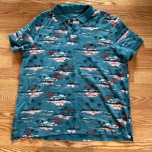 Men’s Sonoma Hawaiian short sleeve Polo.